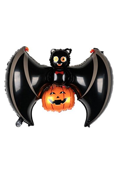 parti sürprizi بالون الهالوين على شكل خفاش من الفويل