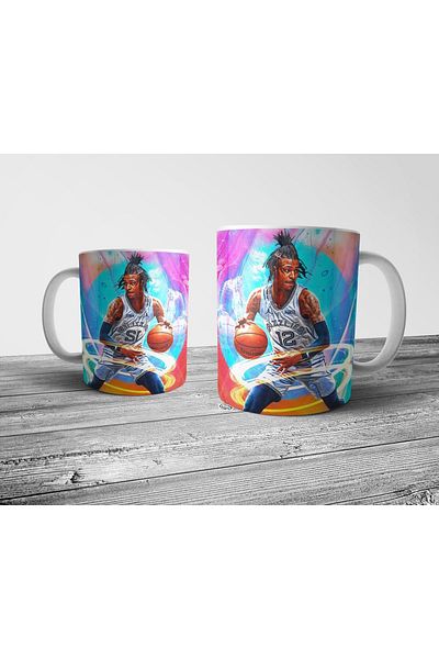 Pixxa Ja Morant Nba Mug Cup Model 1