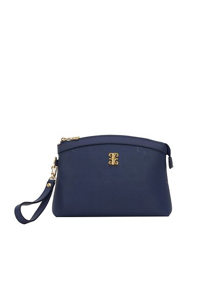 Pierre Cardin Dark Blue Print Women's Clutch & Clutch Bag 05Po22Y1547