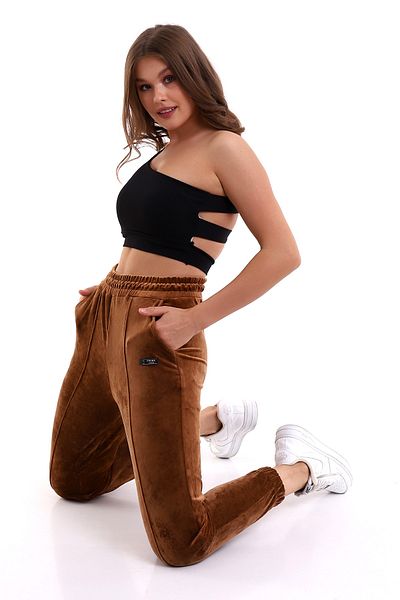 winmoda Φούτερ Joger Soft Velvet