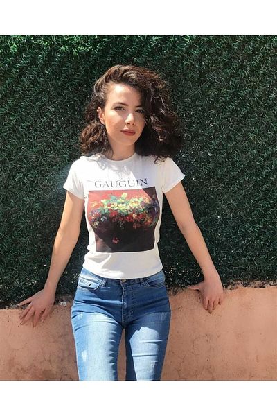 Yerli Tricou cu model Paul Gauguin