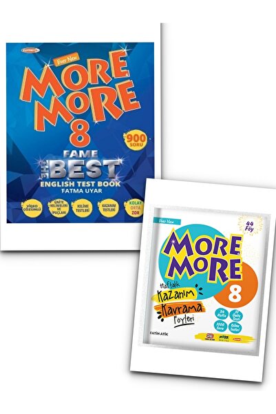 More&More Yayınları Kurmay More And More 8. Sınıf Fame The Best English Test ...