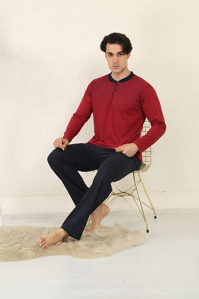 Rimoli 100% Cotton Single Jersey Men's Pajama Set 1030
