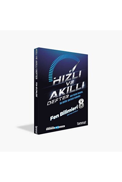 Tammat Yayıncılık Tammat Yayınları Lgs Fen Bilimleri Hızlı Ve Akıllı Defter