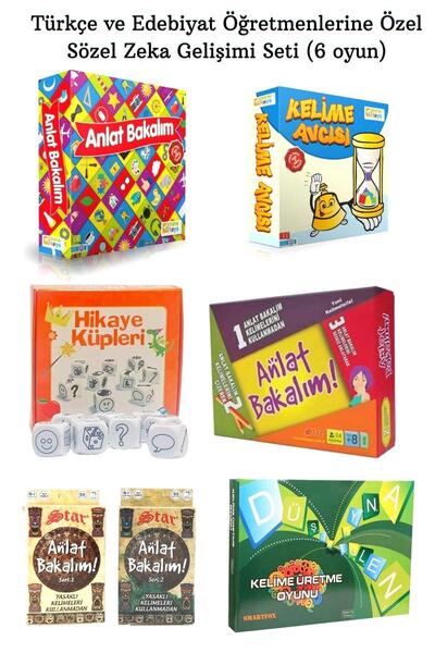 NewToys Anlat Bakalım Kelime Avcısı Haydi Anlat Hikaye Küpleri Öğretmen Seti ...