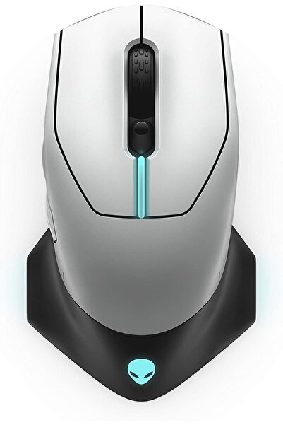 Dell Alienware AW610M AlienFX RGB 16.000 DPI Optik Kablolu / Kablosuz Gaming Mouse (545-BBCN) – Beyaz