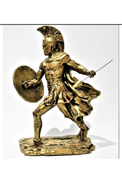 Arose Mızraklı Hector Achilles Romalı Savaşçı 300 Spartalı Biblo Heykel