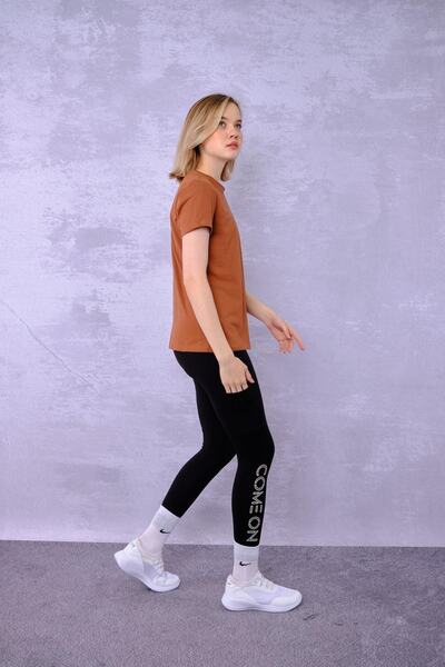 ESPİNA Πλεκτό μπλουζάκι με λαιμόκοψη