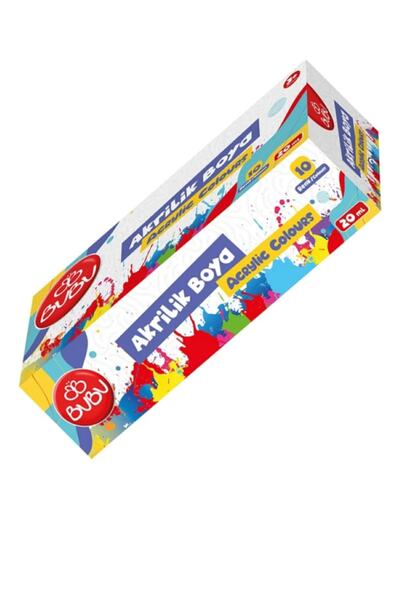 Bubu 10 Renk Akrilik Boya