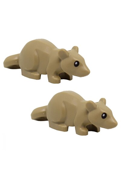 LEGO Orjinal Aksesuar Custom Moc Minifigür Minifigure Hayvan Animal Rat Mouse...