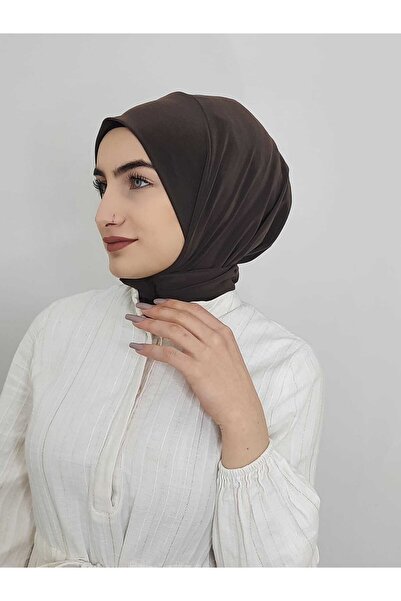 Ayselcehobi وشاح سريع متوافق مع شال البحر وحمام السباحة باللون البني