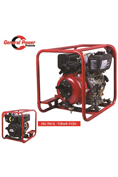 General Power Su Motoru Dizel 2" 7.0 Hp Yüksek Basınçlı