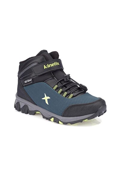 Kinetix Roha Boys' Petrol-Neon Green (26-30) Casual Boots