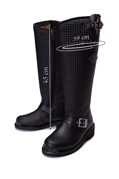 Harley Davidson Cizme din piele Harley-davidson Zoe Hi de damă