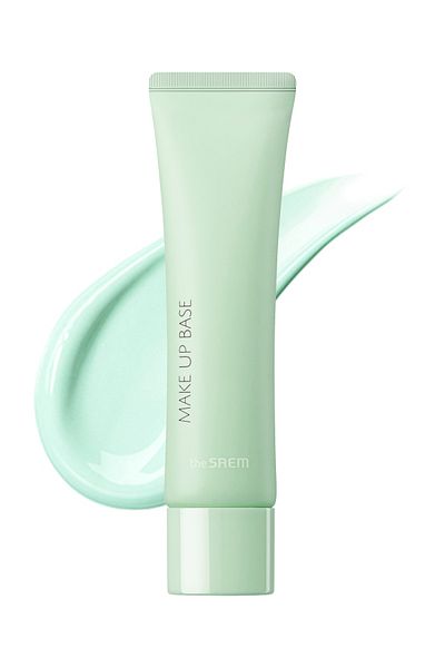 THE SAEM Saemmul Airy Cotton Green Makeup Base - Lightweight Make up Base (Vionine)