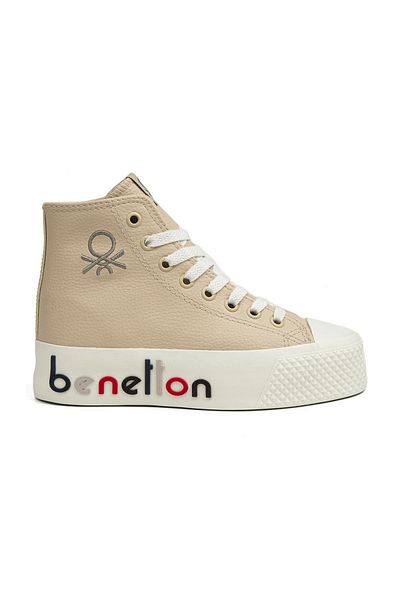 Benetton ®| Bn-30820- 3114 Beige - Women's Sneakers