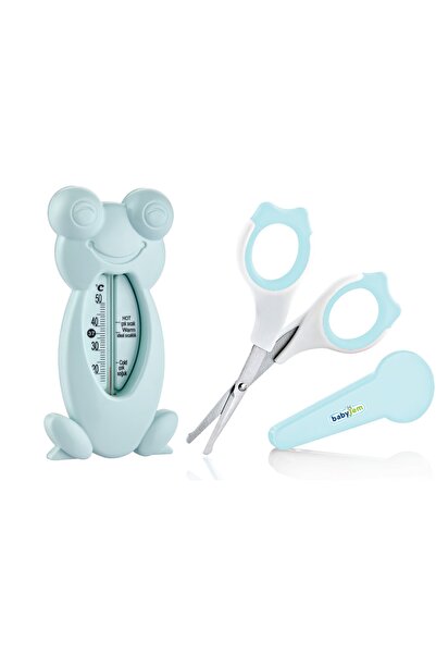 Babyjem 2'li Bebek Banyo Seti (banyo Termometresi+kapaklı Makas)