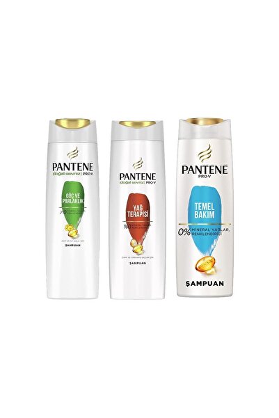 Pantene شامبو برو-في - القوة واللمعان والعلاج بالزيت والعناية الكلاسيكية