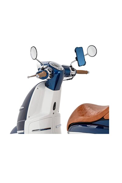 POWERTEC Peugeot Django Uyumlu Çapraz Suporte Telefon Tutucu Ayna Bağlantılı