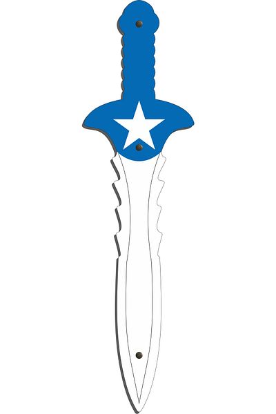 Ahtek Wooden Captain America Sword