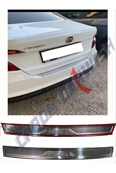 darwish Fiat Egea Sedan Krom Arka Tampon Eşiği Taşlı 2015 Ve Sonrası