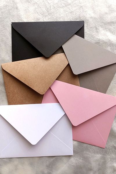 Dekorden Colorful Invitation Envelopes