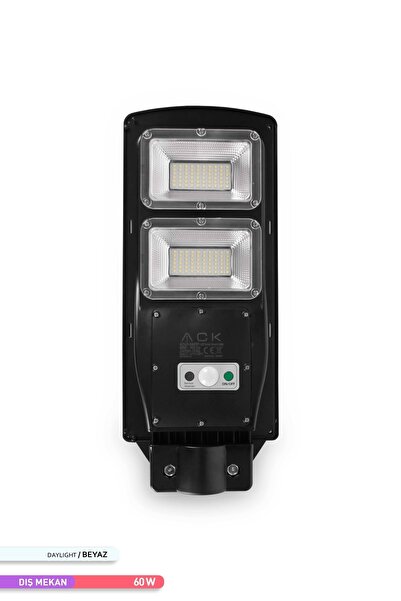 Genel Markalar Ack 120 Led Li Led Solar Sokak Armatürü 6500k Beyaz Işık 3.2v ...