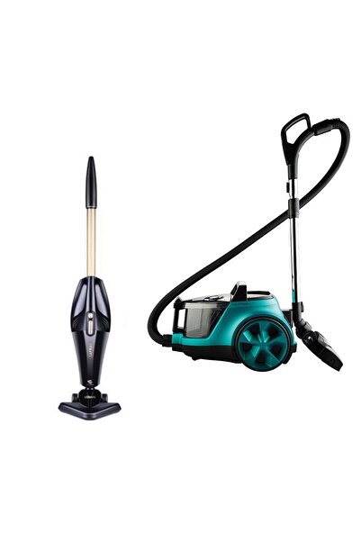 Stilevs Maxtron Premium Ve Safran Dik Süpürge 2'li Kampanyalı Set