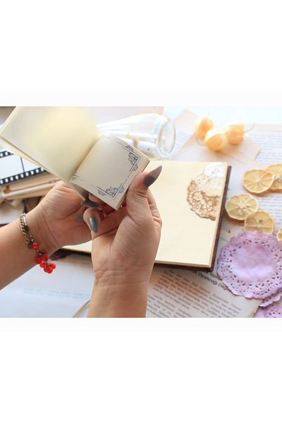 baddin aksesuar Postit Vintage Penpal Bullet Journal Art Note Paper Stationery Creative Journamm