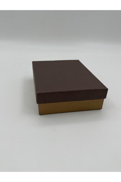 carton box Karton Kutu Kahverengi Kapaklı Küçük Sert Karton Hediye Kutusu (10*14*3,8)