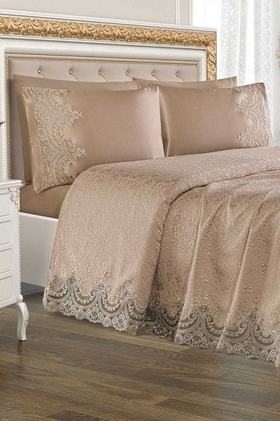 Dekoreko Double Princess Pique Set 6 Pieces Capp