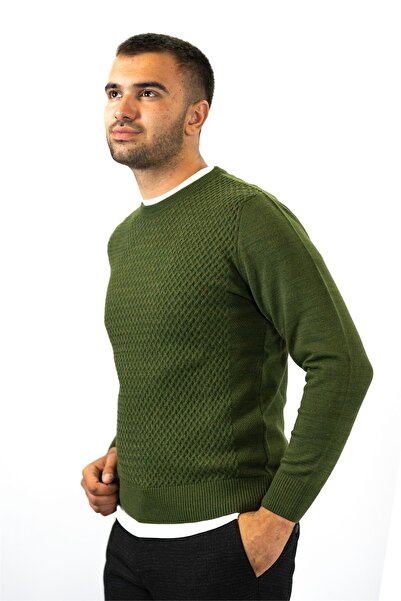 Sarar Interview O Yaka Triko Kazak