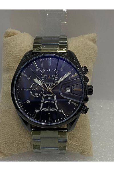 Navimarine Black & Green Special Series'Choronograph' Men's Wristwatch