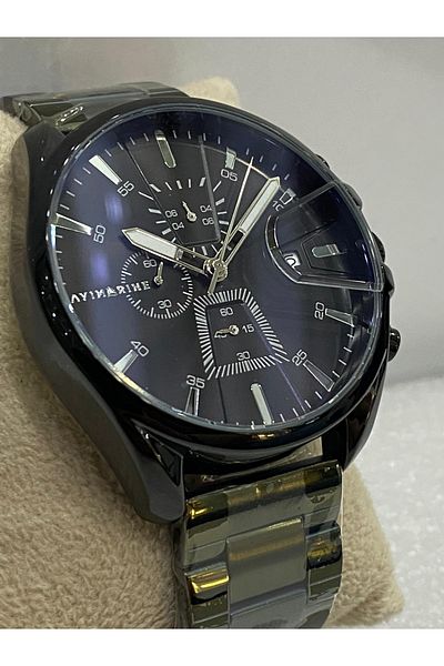 Navimarine Black & Green Special Series'Choronograph' Men's Wristwatch