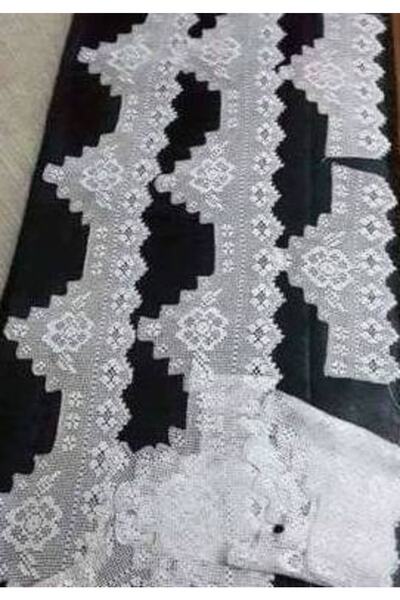 Neva Handcrafted 3 Skirts 2 Pillow Pique Lace Set Pasha Model