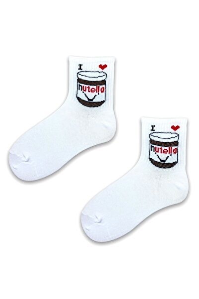 Esinti Ανδρικές Γυναικείες Κάλτσες Socket Μακριές Κάλτσες Κάλτσες με λευκό σχέδιο 3 τεμαχίων