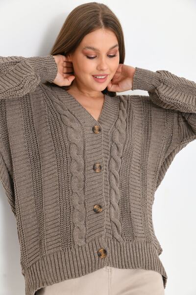 VOLT CLOTHİNG Cardigan tricotat cu modele