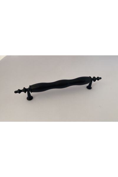 TRS MOBAKS Trs Siyah Polimer Kulp 128 Dolap Mutfak Çekmece Vestiyer Kulp