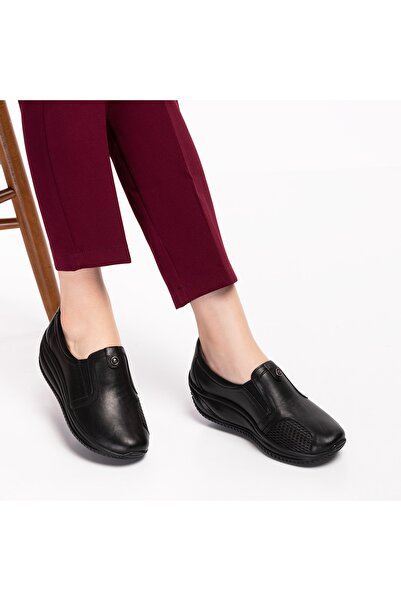 Mira Terlik Orthopedic Women's Leather Shoes Suitable for Heel Spur Bone Prot...