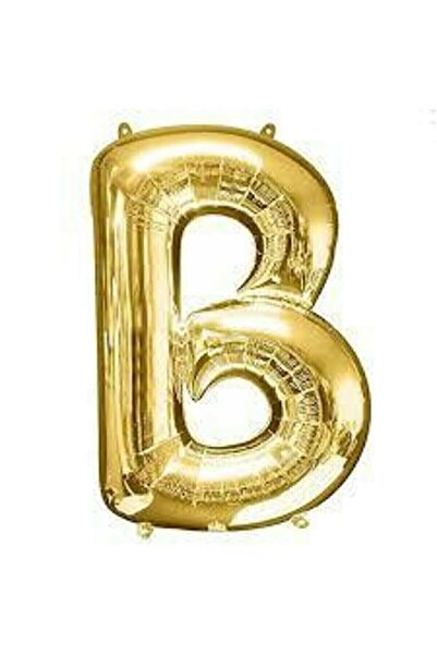 Generic Brand Star 16 Inch 40 cm Foil Balloon Gold Color Letter''B''
