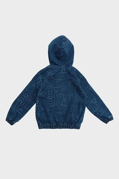 Nebbati Boy's Patterned Tracksuit Top 22fw0nb3403
