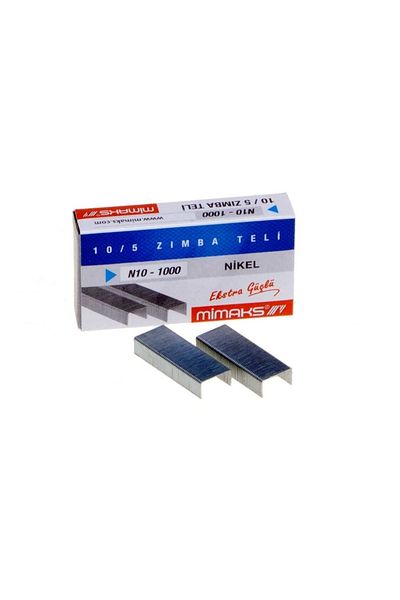 Apiko Shop No 10 Nickel Staple 1 Pack (1000)