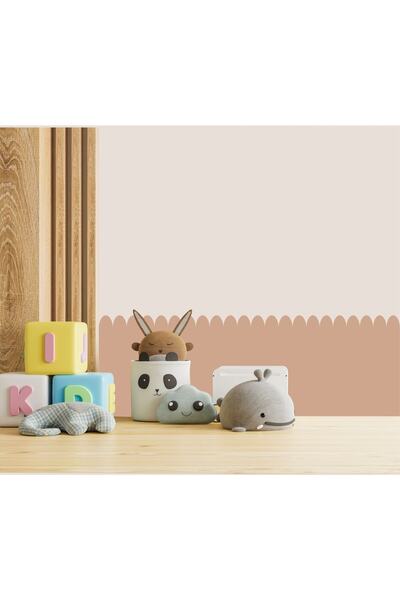 Baskı Madeni Çocuk Odası Bohem Desen Duvar Folyosu