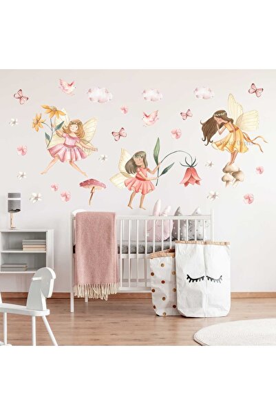 Sticker Ekspres Peri Kızları Çocuk Odası Duvar Sticker Seti