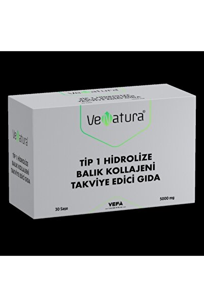VeNatura Type 1 Hydrolyzed Fish Collagen Food Supplement 30 Sachets