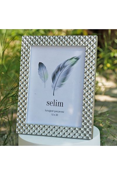 Selim 15x20 Pyramid Frame Silver