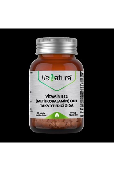 VeNatura Vitamin B12 (METYLCOBALAMINE) Odt 90 Mouth-Distributed Tablet