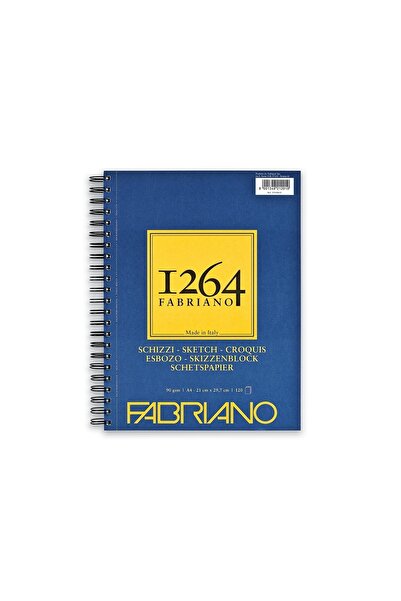 Fabriano 1264 Schizzi Side Spiral Sketchbook A5
