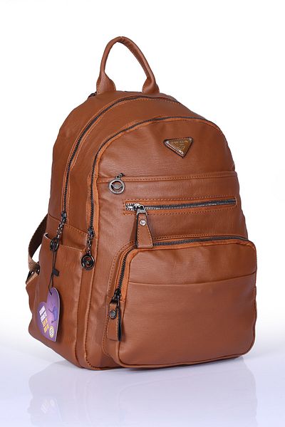 By Hakan Dámský batoh Mega-621 Wash Leather Tan