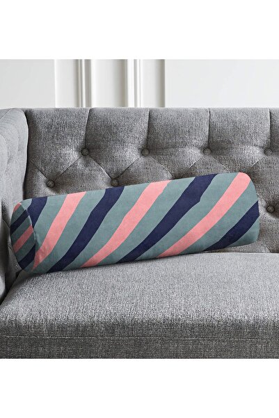 Realhomes Moderni unutrašnjost puni mekani jastuk cilindrične forme sa pastel...